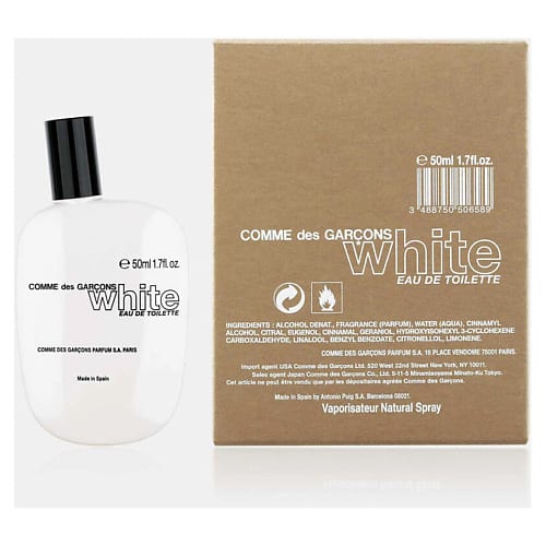 Comme Des Garcons White — фото флакона