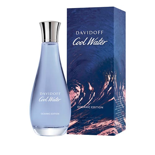 Davidoff Cool Water Oceanic Edition 2025 For Her — фото флакона