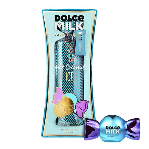 Dolce Milk Lovely Lollys «кокосовый лёд» — фото флакона
