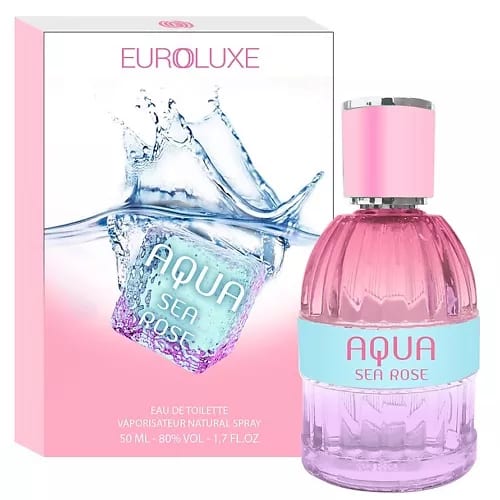 Euroluxe Aqua Sea Rose — фото флакона