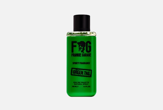 Frankie Garage Sporty Fragrance Green Tag — фото флакона