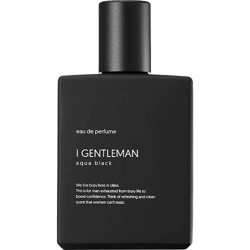 I Gentleman Eau De Perfume Aqua Black — фото флакона