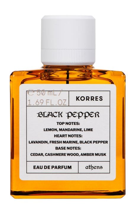 Korres Black Pepper — фото флакона