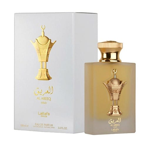Lattafa Al Areeq Gold — фото флакона
