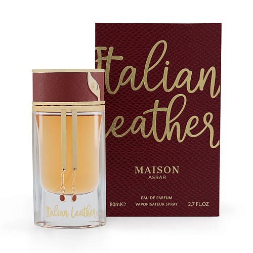 Maison Asrar Italian Leather — фото флакона