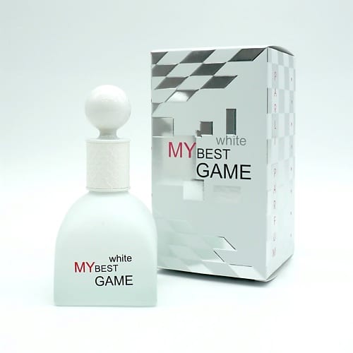 Parli My Best Game White гранат, пион, лотос, амбра, красное дерево — фото флакона