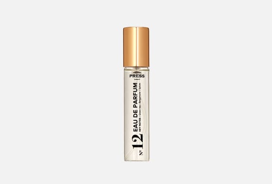 Press Gurwitz Perfumerie №12 Green Tea, Bergamote, Spices — фото флакона