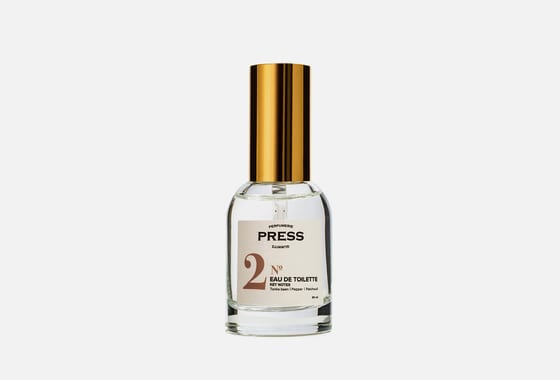Press Gurwitz Perfumerie №2 Tonka Bean, Pepper, Patchouli — фото флакона