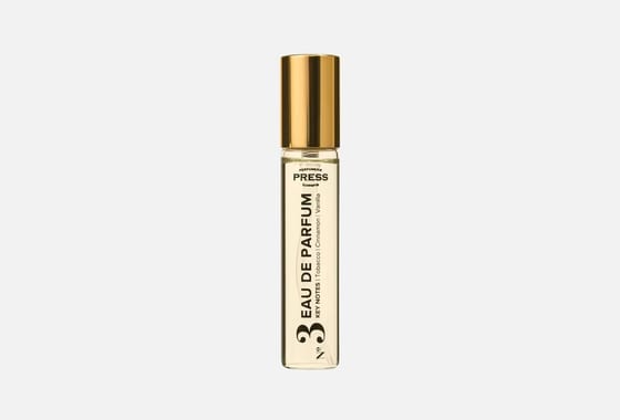 Press Gurwitz Perfumerie № 3 Tobacco, Cinnamon, Vanilla — фото флакона
