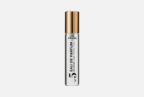 Press Gurwitz Perfumerie №5 Ginger, Verveine, Vanilla — фото флакона