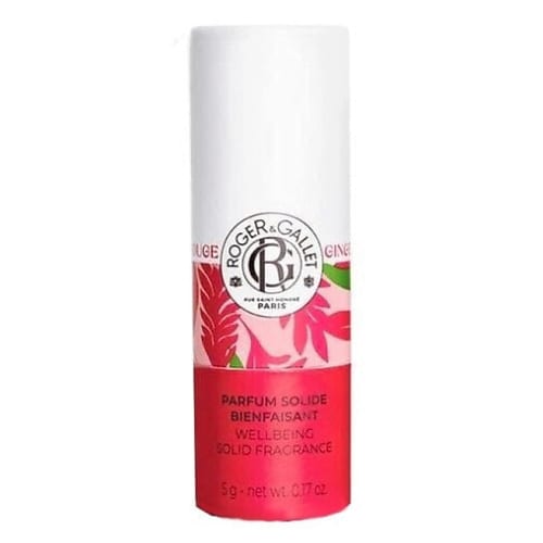 Roger & Gallet парфюмерный карандаш Gingembre Rouge Wellbeing Solid Fragrance — фото флакона