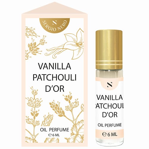 Vanilla масляные Patchouli D'Or — фото флакона