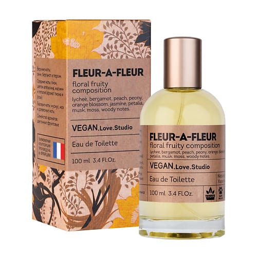 Vegan.Love.Studio Fleur-A-Fleur пион жасмин дерево — фото флакона