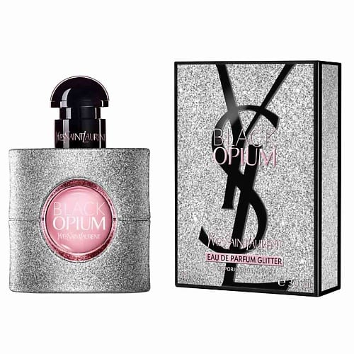 Yves Saint Laurent Black Opium Glitter — фото флакона