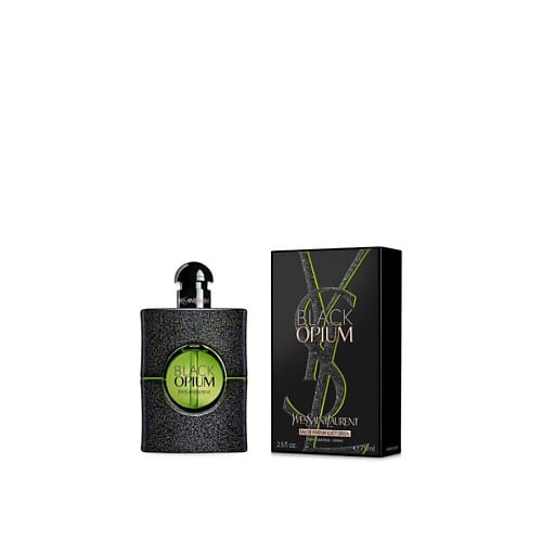 Yves Saint Laurent Black Opium Illicit Green — фото флакона